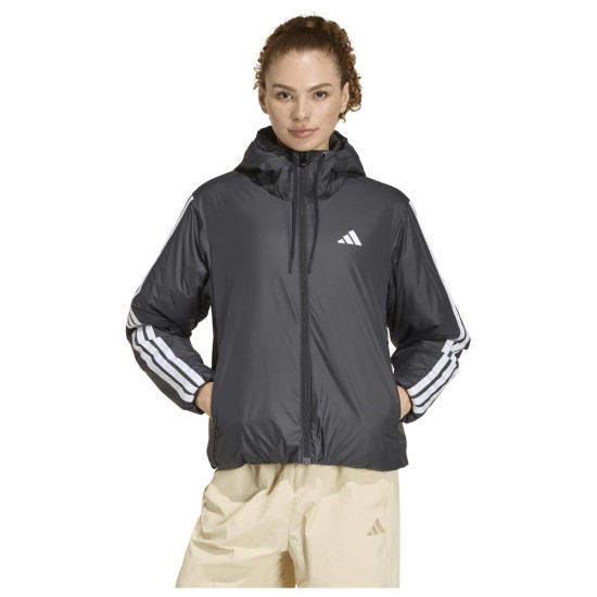 Adidas Γυναικείο μπουφάν Essentials Climawarm 3-Stripes Insulated Hooded Jacket